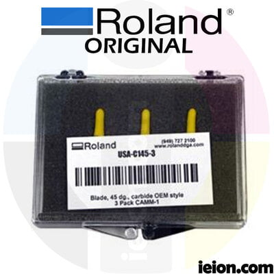 Roland 45 degree offset blade - All Purpose - Kit of 3 units USA-C145-3