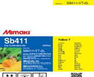 Mimaki Sb411 Dye Sublimation Ink 2 Liter Bags