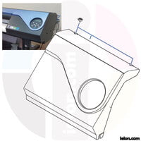 Roland VS-640i Cover, Side R - 1000010703 Roland VS-640i Cover, Side R - 1000010703