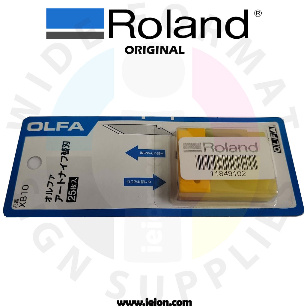 Roland BLADE,OLFA AUTO CUTTER XB10 (25) PACK - 11849102