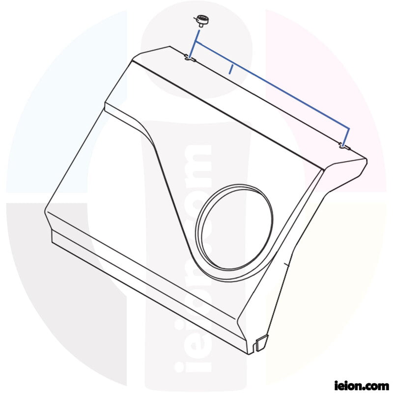 Roland VS-640i Cover, Side R - 1000010703 Roland VS-640i Cover, Side R - 1000010703
