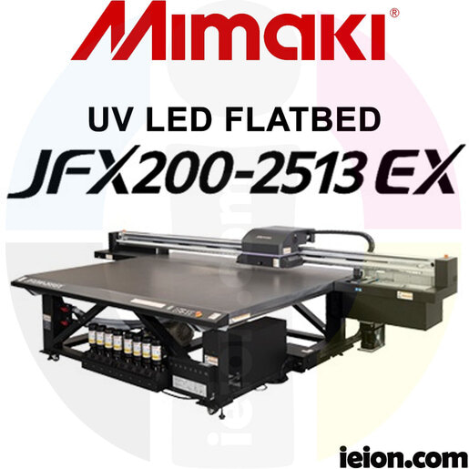 Mimaki UV JFX200-2513 EX UV LED FLATBED Printer