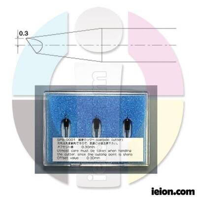 Mimaki Swivel Blade 0.3 mm Offset Value for Vinyl Sheet (3 pcs)  30?� - SPB-0001