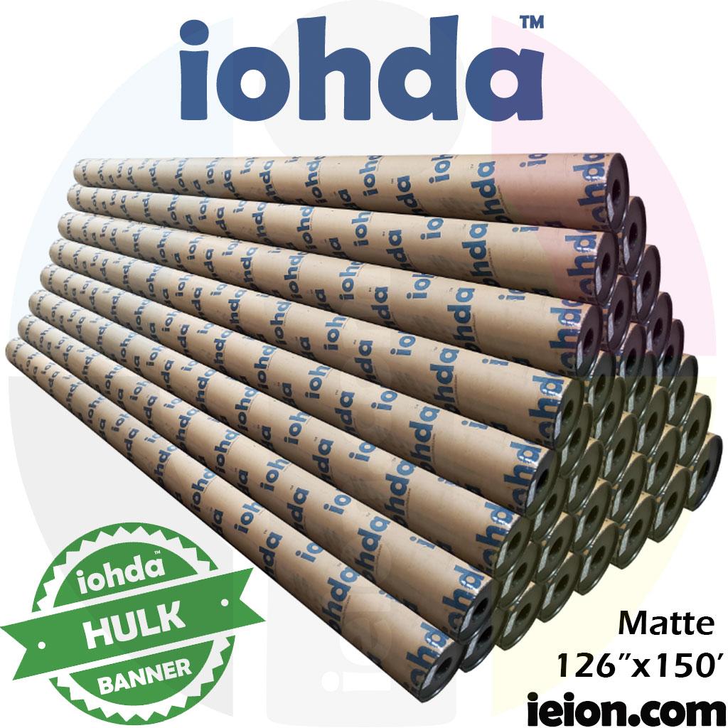 iohda HULK 13 oz coated banner (1000x1000),Hard tube package,matte 18x18