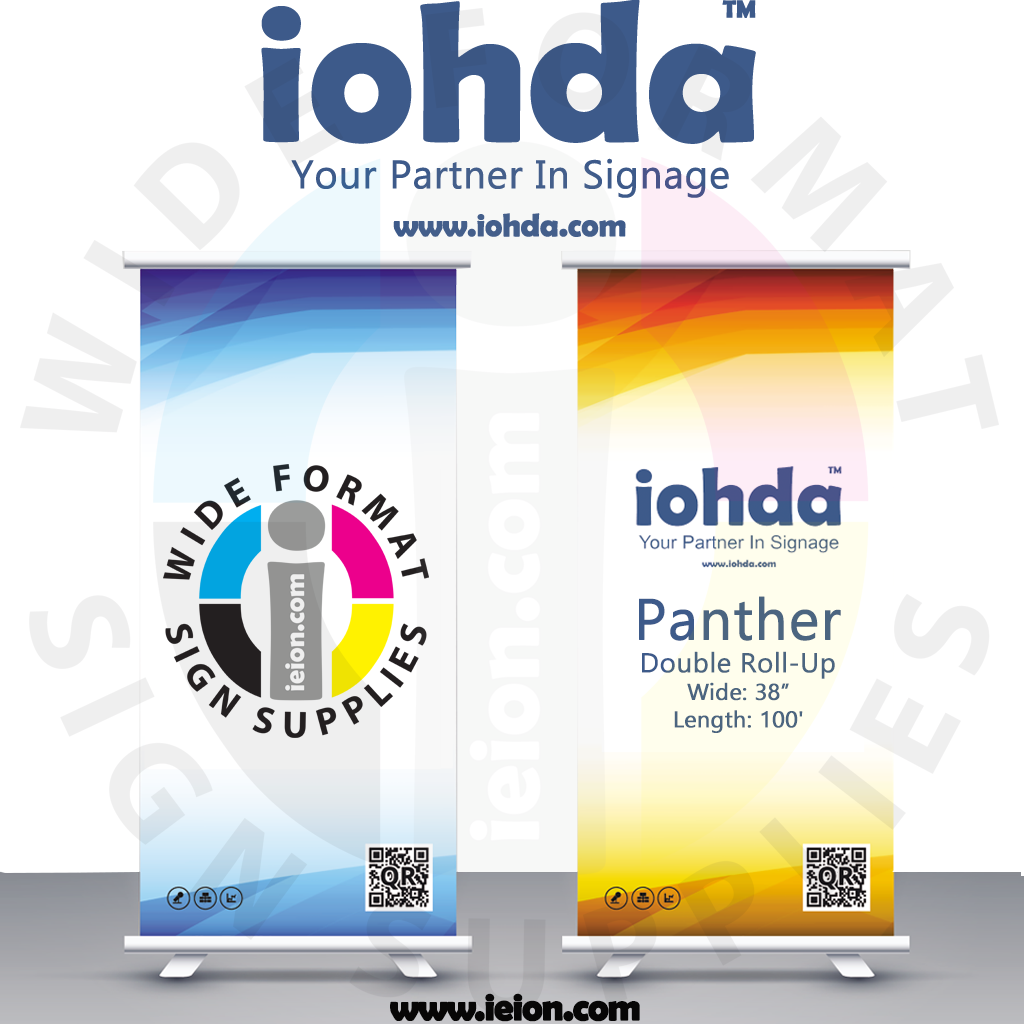 iohda Panther Double Roll-Up 38"x100'