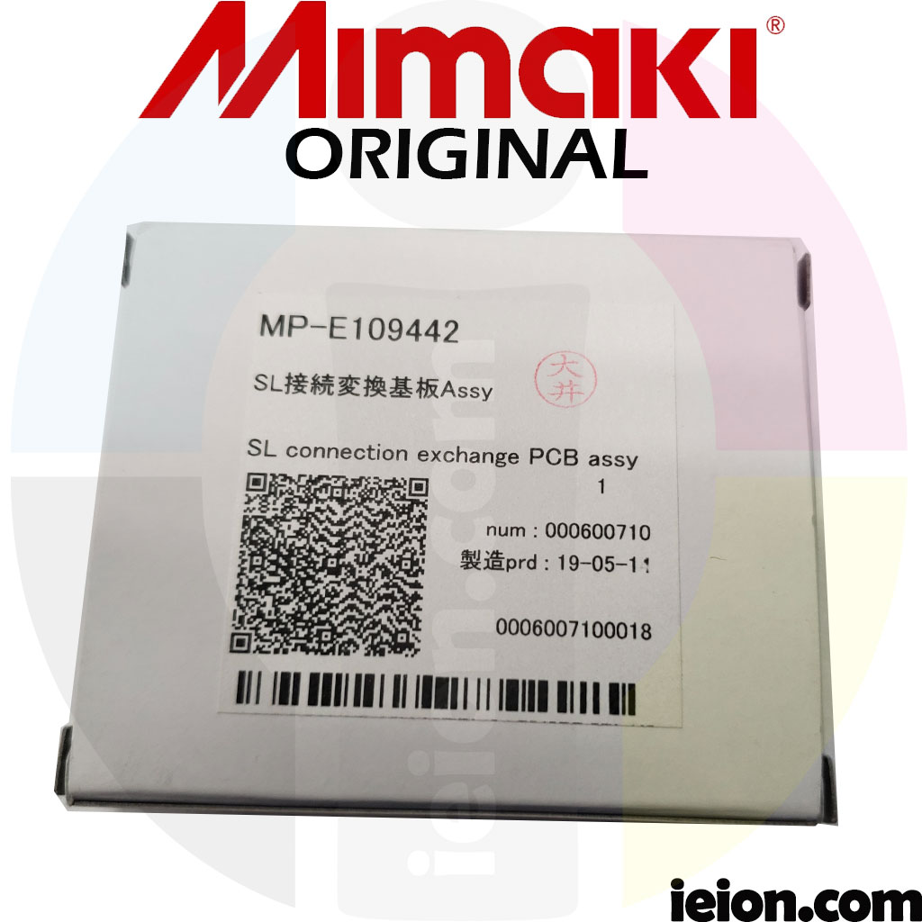 Mimaki SL Connection Exchange PCB Assy - E109442