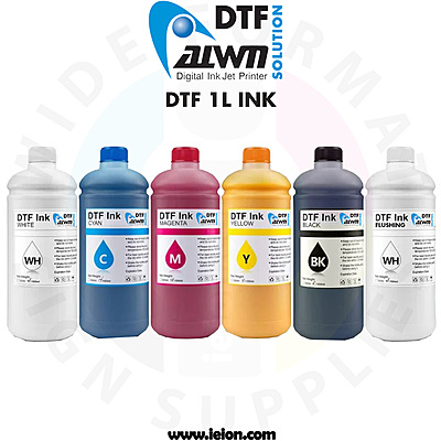 Yamation DTF Ink -- 600ml - 100ml x 6 - White, Cyan, Magenta