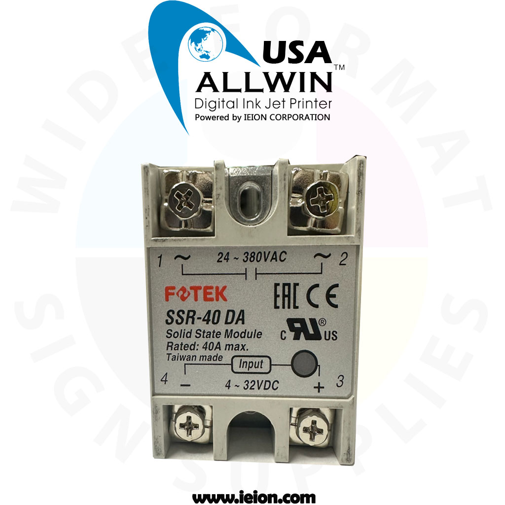 Allwin SSR （SSR-40DA ）26A BZ036.07.042