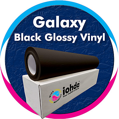 iohda Galaxy Black Glossy Vinyl