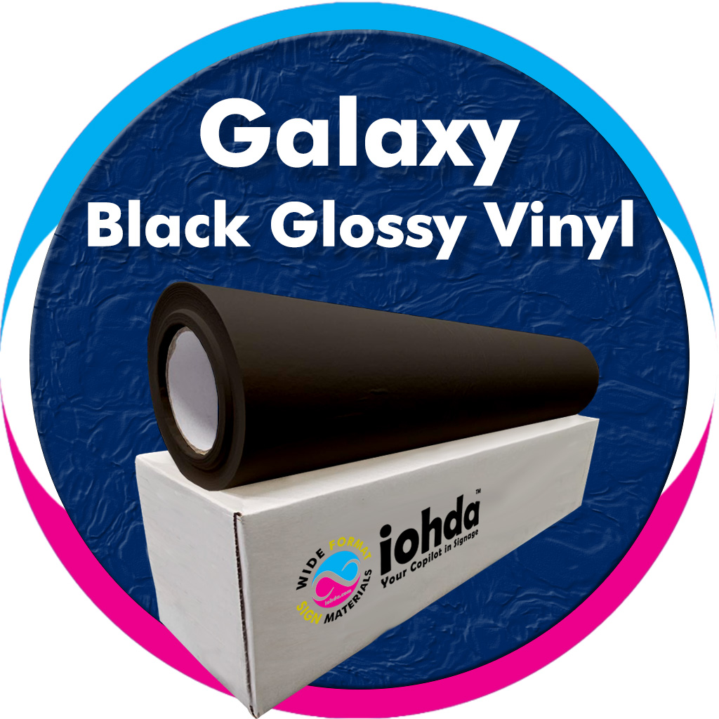 iohda Galaxy Black Glossy Vinyl