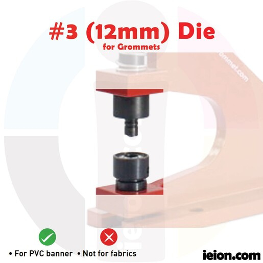 PLASTGrommet #3 (12mm) Die PLASTGrommet #3 (12mm) Die