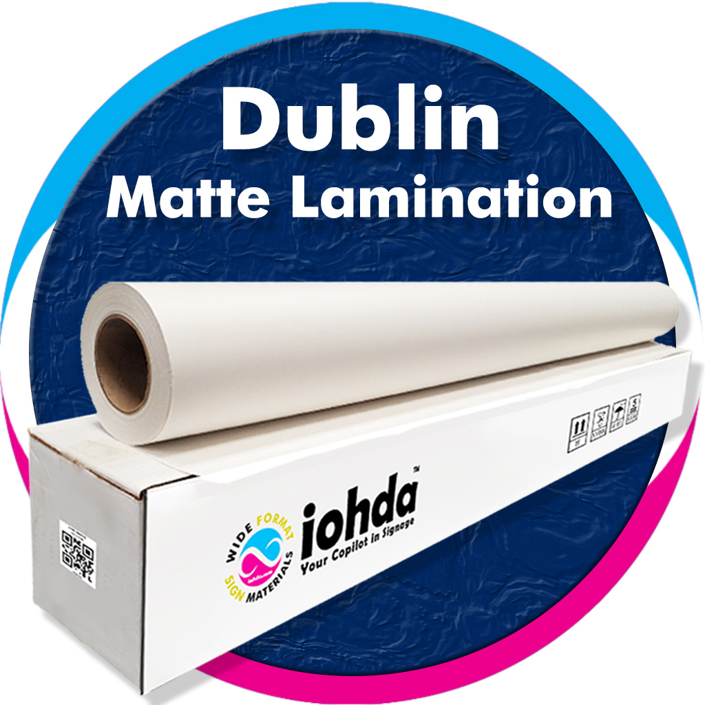 iohda Dublin Matte Lamination 54 in x 150 ft