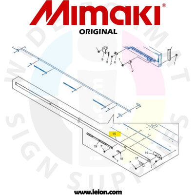 Linear Encoder Scale 1577.5 (150) - E301254