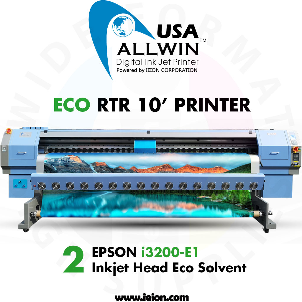 Allwin Eco RTR 10' Printer Epson E3200 2H