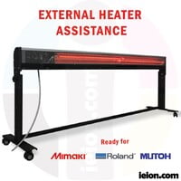 Tron Drying Heater assistance for Roland, Mimaki and Mutoh printers