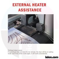 Tron Drying Heater assistance for Roland, Mimaki and Mutoh printers