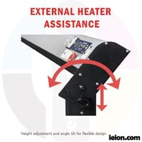 Tron Drying Heater assistance for Roland, Mimaki and Mutoh printers