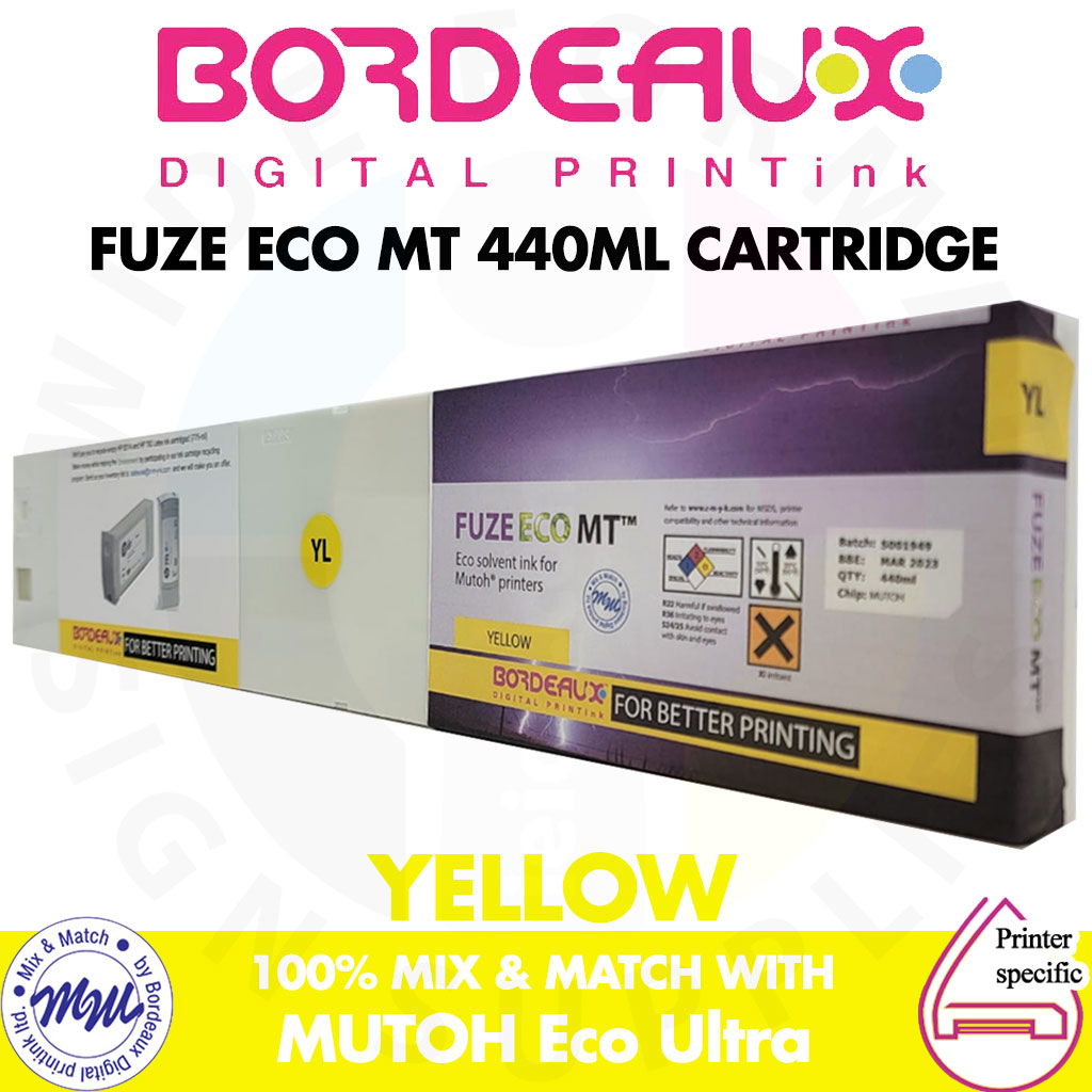 Bordeaux Fuze ECO MT 440ml Cartridges