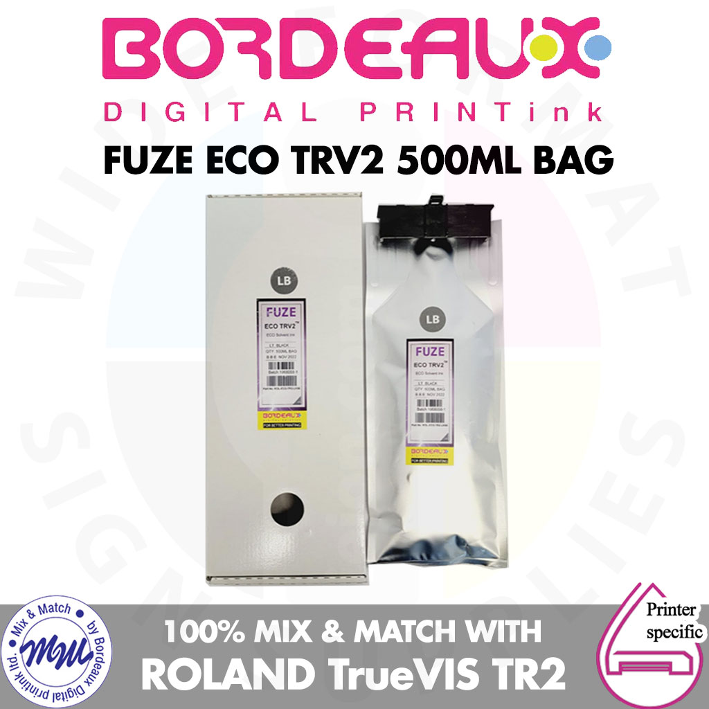 Bordeaux FUZE ECO TRV2 500mL TrueVIS Bag
