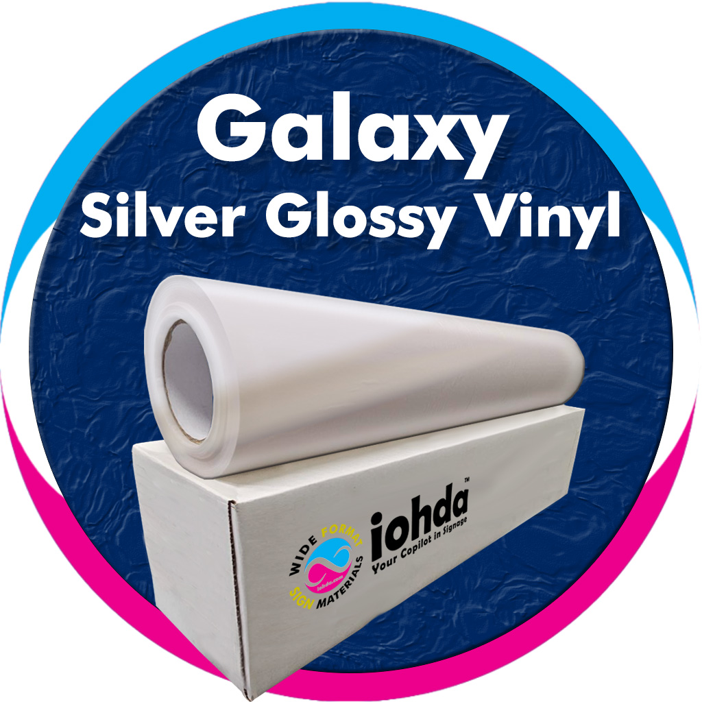 iohda Galaxy Silver Glossy Vinyl