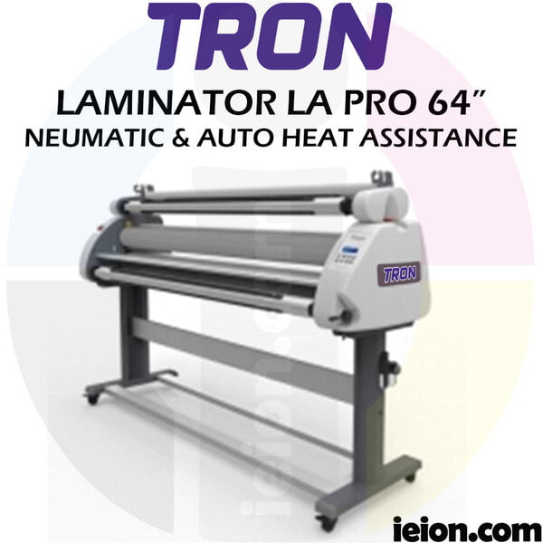 Tron Laminator LA PRO 64" Neumatic & Auto Heat Assistance Tron Laminator LA PRO 64" Neumatic & Auto Heat Assistance