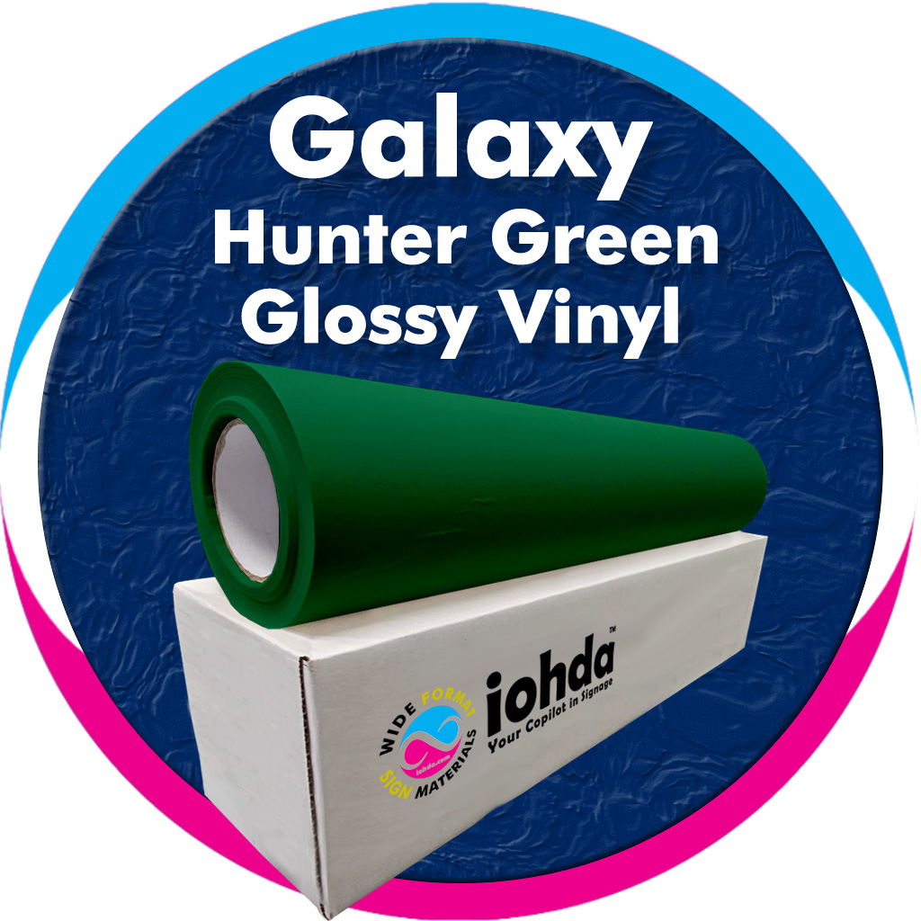 iohda Galaxy Hunter Green Glossy Vinyl