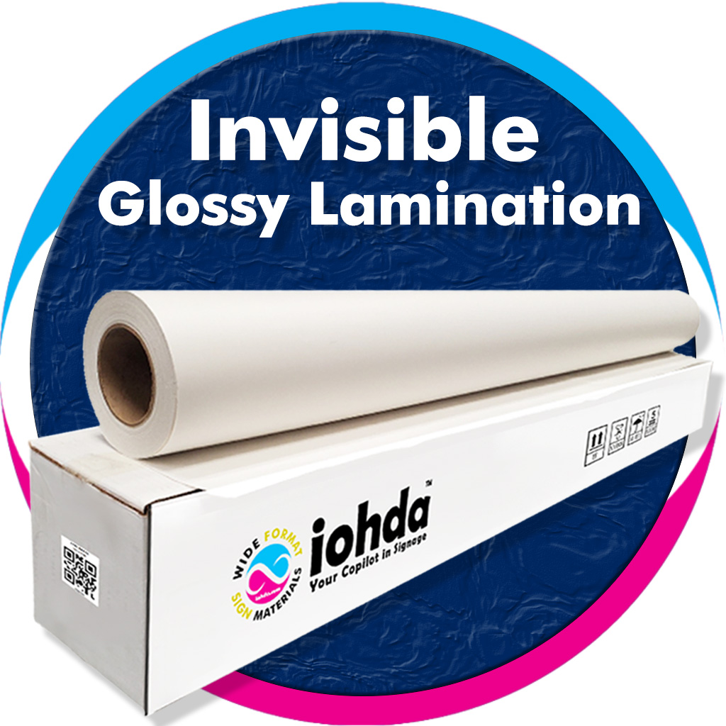 iohda Invisible Glossy Lamination 54 in x 150 ft