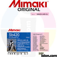 Mimaki Dye Sublimation Ink Sb420 2L Pack Mimaki Dye Sublimation Ink Sb420 2L Pack