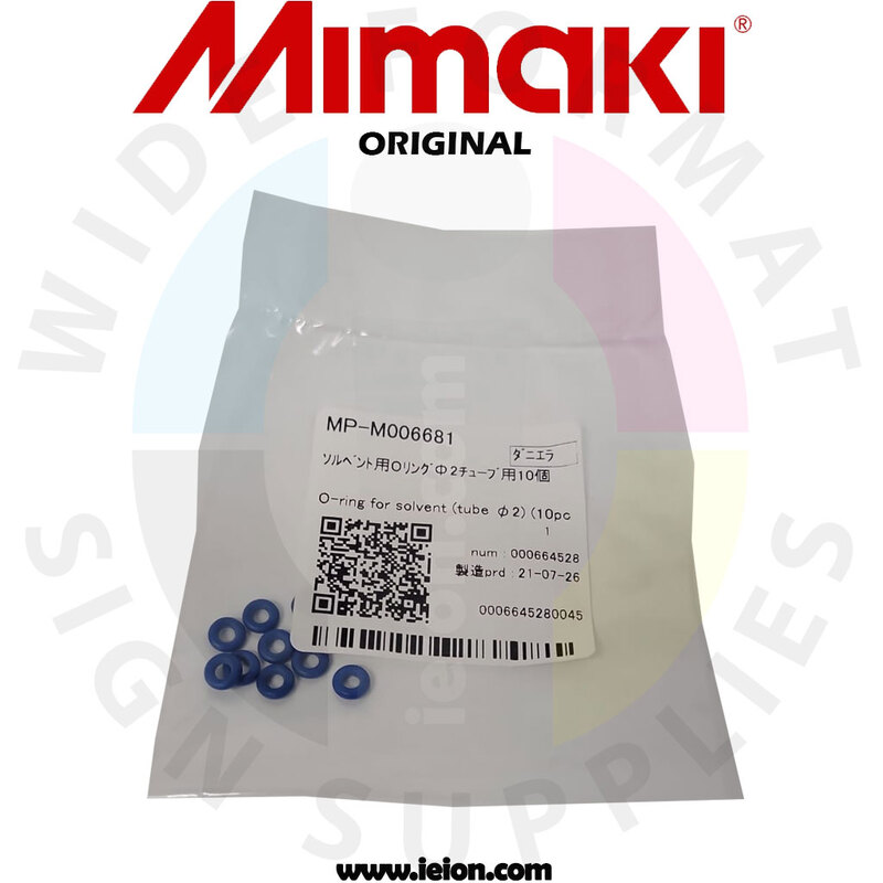 Mimaki RS O-Ring 2.16 x 1.4 (1 pc)- M700326 Mimaki RS O-Ring 2.16 x 1.4 (1 pc)- M700326