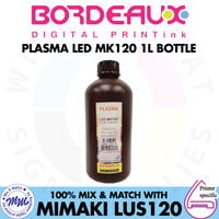 Bordeaux MK-120 Plasma LED UV Ink 1L Bottle