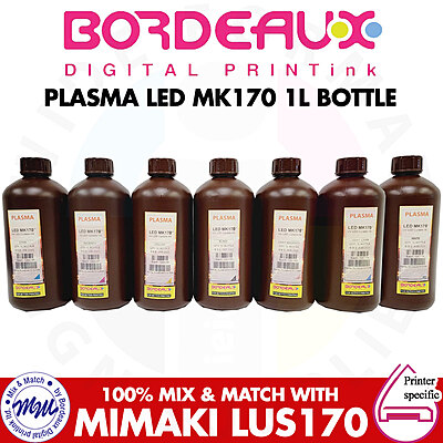 Bordeaux MK-170 LED UV Ink 1L Bottle