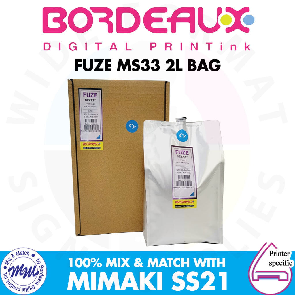 Bordeaux Fuze MS33 2 Liter Bags W/C