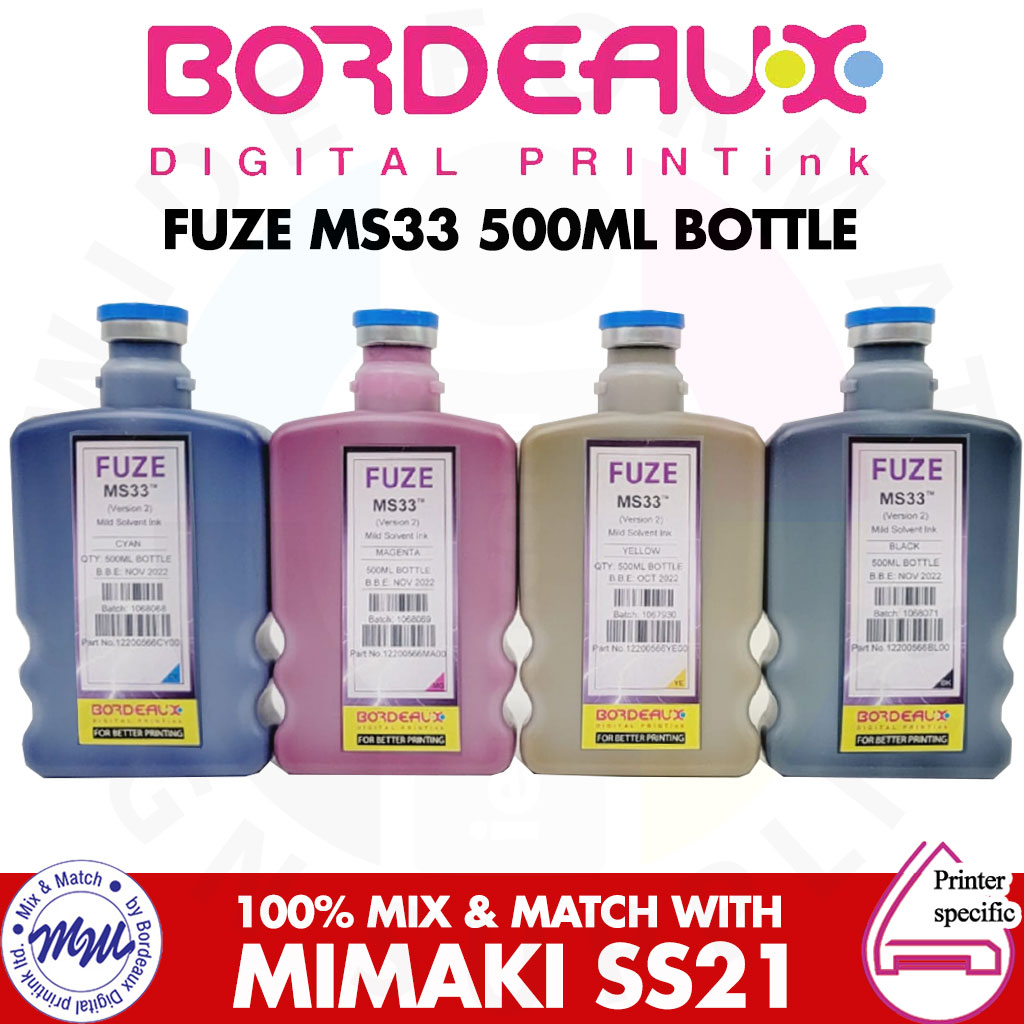 Bordeaux Fuze MS33 500 mL Bottle
