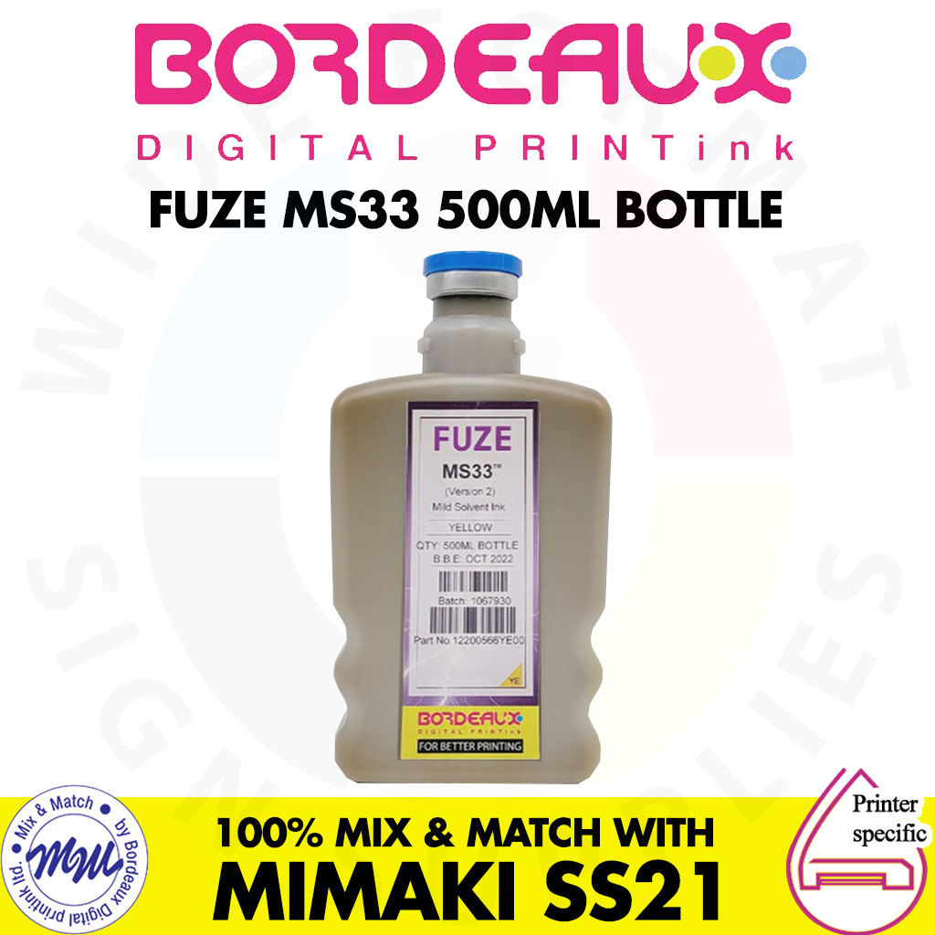 Bordeaux Fuze MS33 500 mL Bottle