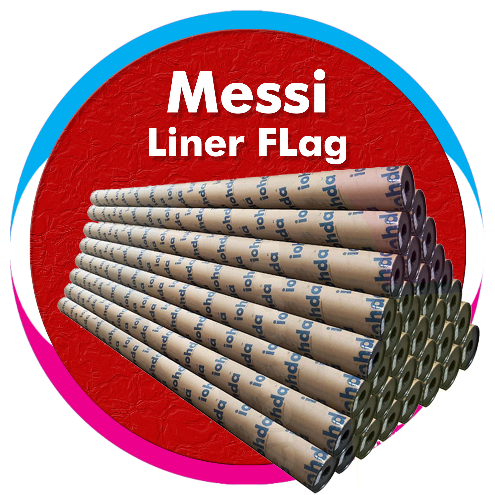 iohda Messi Liner Flag 60 in x 150 ft