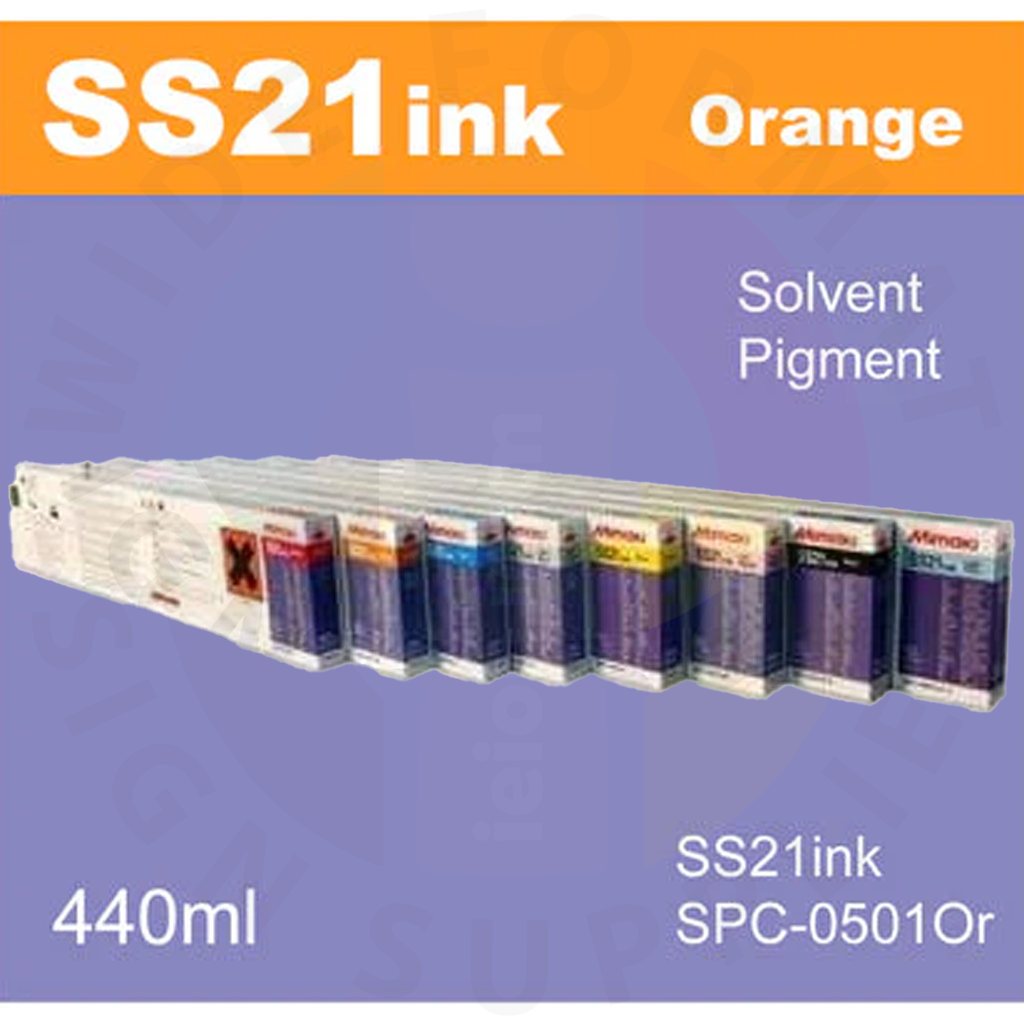 Mimaki SS21 ink 440ml【CMYK 4本セット】 Mimaki SS21 Eco-Solvent Ink | GPI Supplies