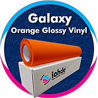 iohda Galaxy Orange Glossy Vinyl 24 in x 150 ft