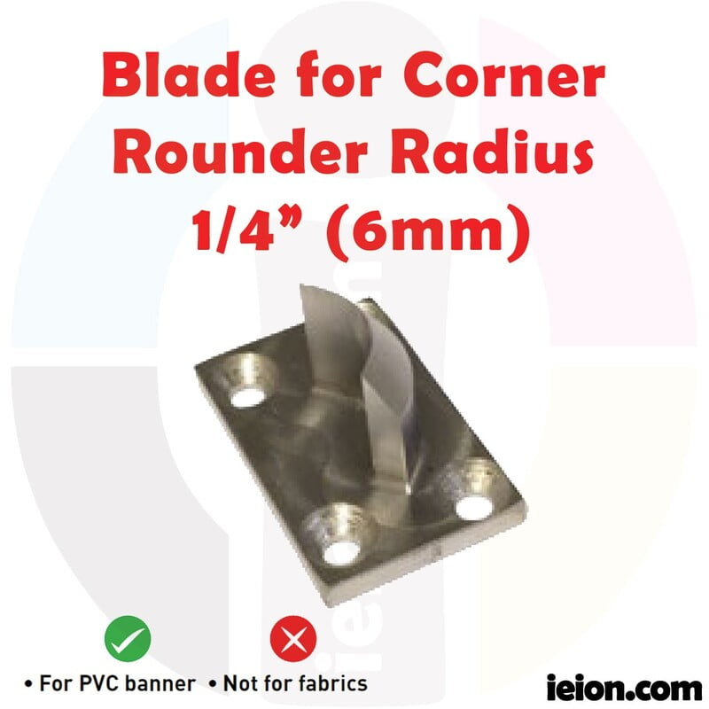 PLASTGrommet Blade for Corner Rounder Radius 1/4�?� (6mm) PLASTGrommet Blade for Corner Rounder Radius 1/4�?� (6mm)