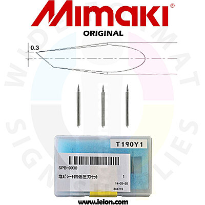 Mimaki 45°/.30 Offset Blade, 3 units. - All Purpose - Kit of 3 units - SPB-0030