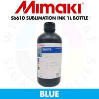 Mimaki SB-610 Sublimation 1 liter bottle Ink for TS100 Printers Mimaki SB-610 Sublimation 1 liter bottle Ink for TS100 Printers