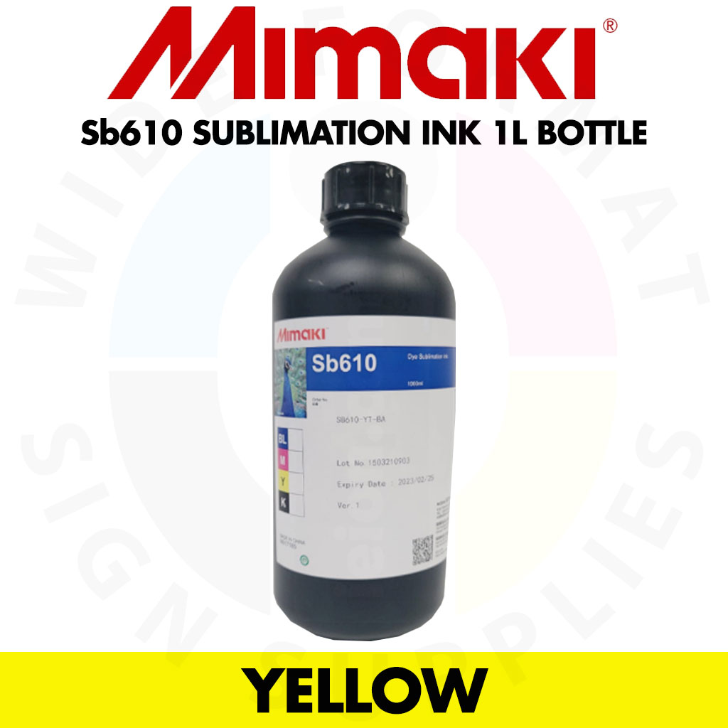 Mimaki SB-610 Sublimation 1 liter bottle Ink for TS100 Printers