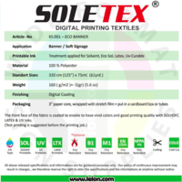 Soletex ECO BANNER 126"x82yds Soletex ECO BANNER 126"x82yds
