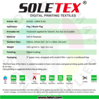 Soletex LINEAR FLAG 61"x55yds Soletex LINEAR FLAG 61"x55yds