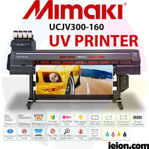 Mimaki UCJV300-160 LED UV Printer Roll to Roll Mimaki UCJV300-160 LED UV Printer Roll to Roll
