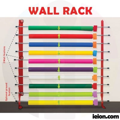 PLASTGrommet Wall Rack