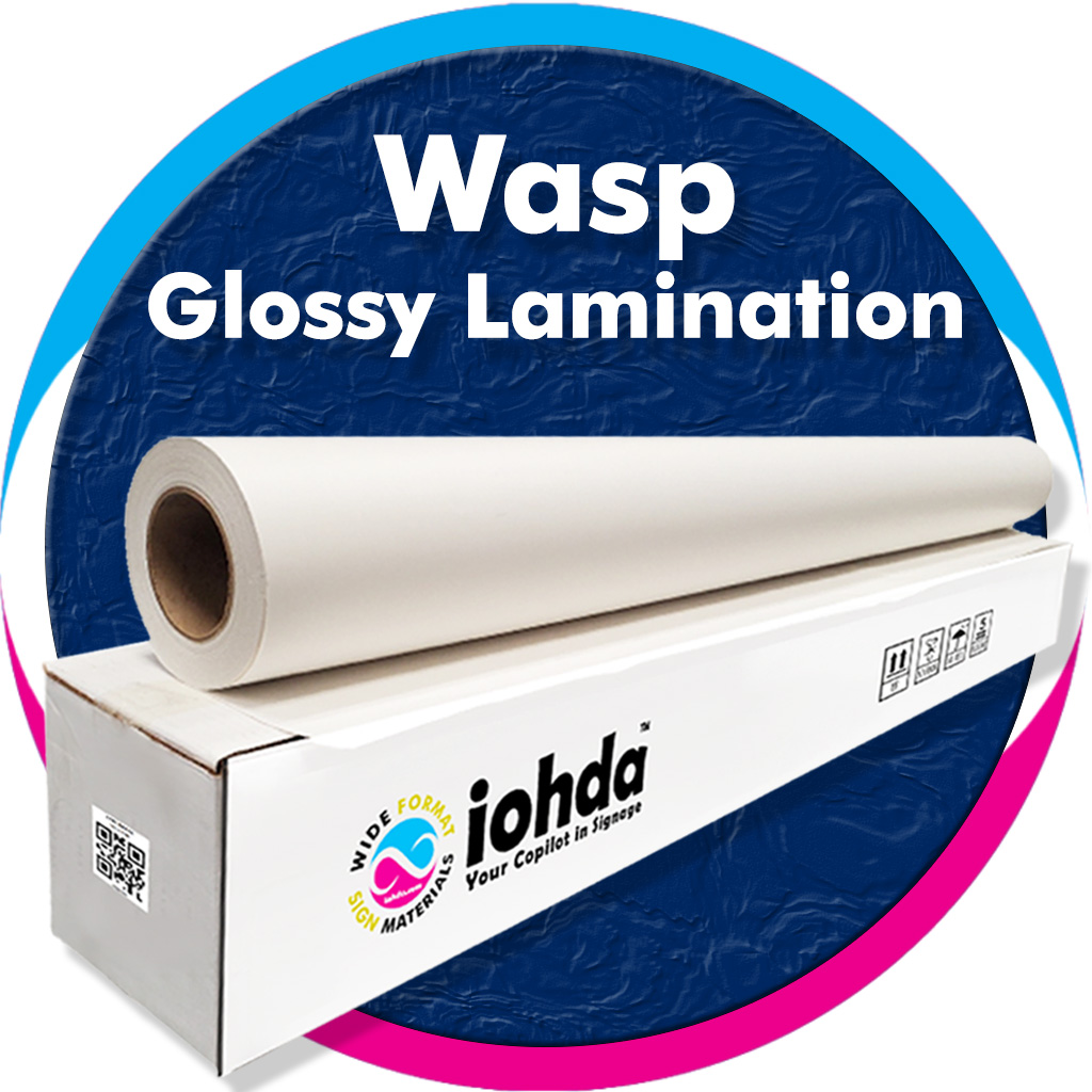 iohda Wasp Glossy Lamination 54 in x 150 ft