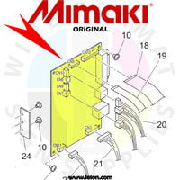 Original Mimaki JV34 TS34 Slider Board MP-E106496 E400745-0 Pb/f