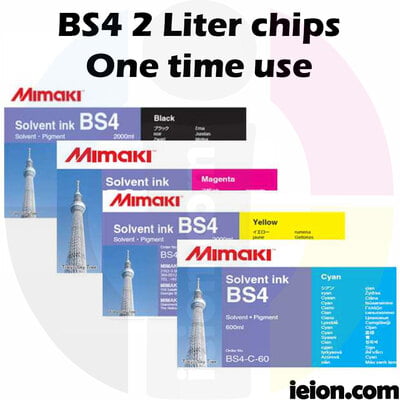 Mimaki Chips BS4 one time use 