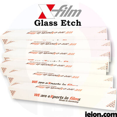 X-FILM Milano Glass Etch Vinyl 48"x82'