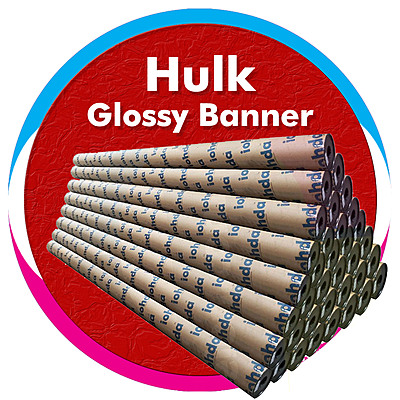 iohda Hulk Glossy Banner-63 in x 150 ft